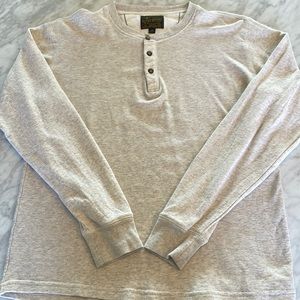 Lucky Brand 3 button Henley